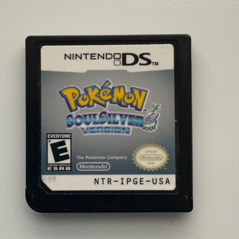 Nintendo DS Pokémon SoulSilver Version - Black